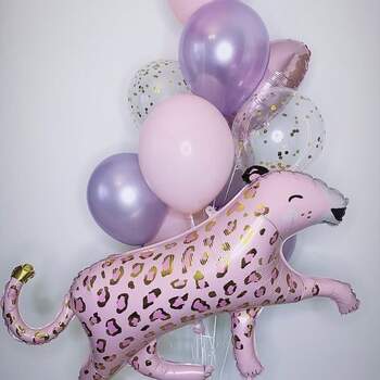 Набор "Розовый леопард" фото