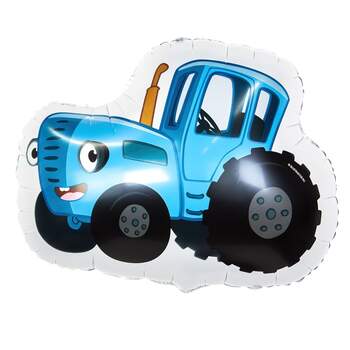 Фигура Синий трактор фото