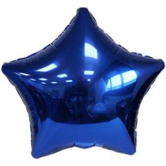 Шар Звезда Тёмно-синий / Navy Blue фото