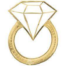 Фигура "Кольцо золотое с Алмазом " фото