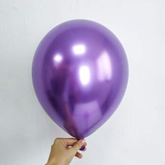 Шар хром "фиолетовый" фото