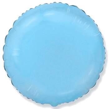 Шар круг голубой фото