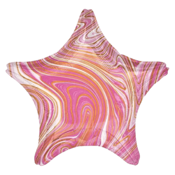 Звезда мрамор розовая фото